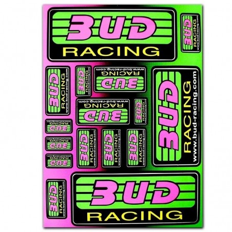 Decal sheet - BUD Racing