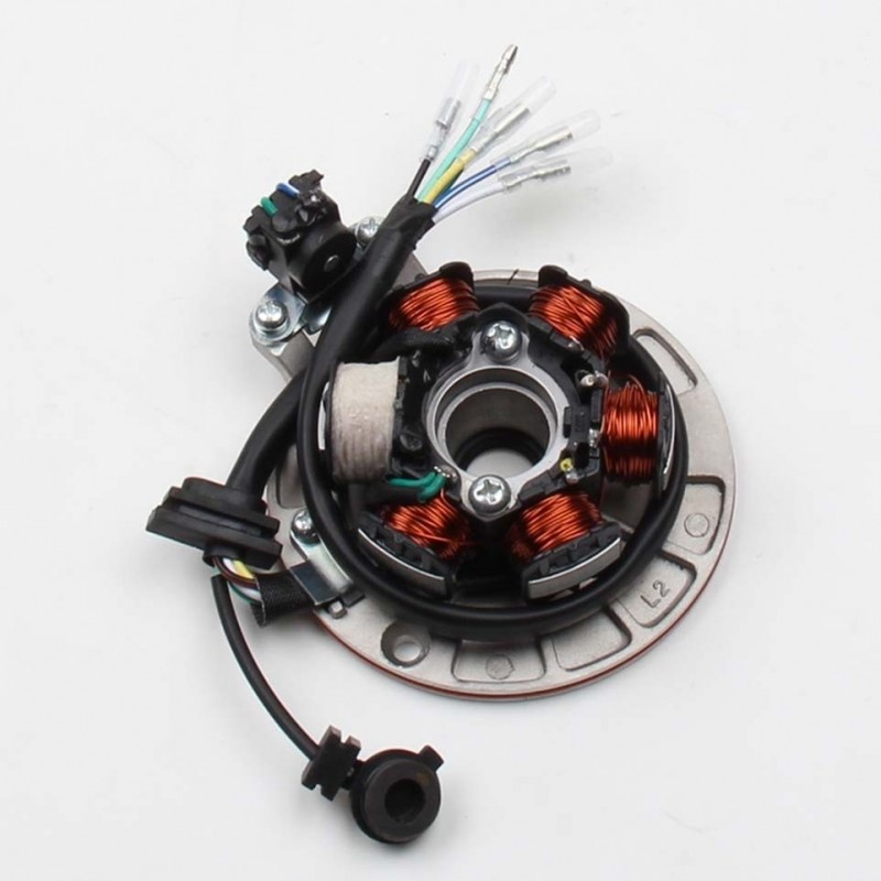 Pit bike Ignition, 6 Coils / Flywheel Dirt Bike Mini Moto Cross