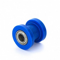 Chain roller teflon - ø8mm Blue