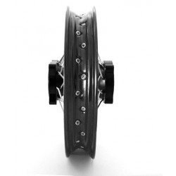 12" rear steel rim Racing - Black axle ø12mm
