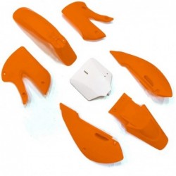 KLX Plastic Kit - Orange