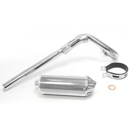 Exhaust system CNC - Silver