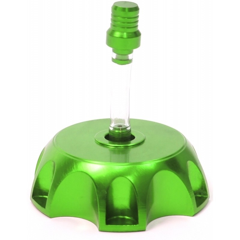 Fuel Cap aluminum - Green