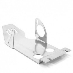 Engine protection plate for engine with E-starter - Silver