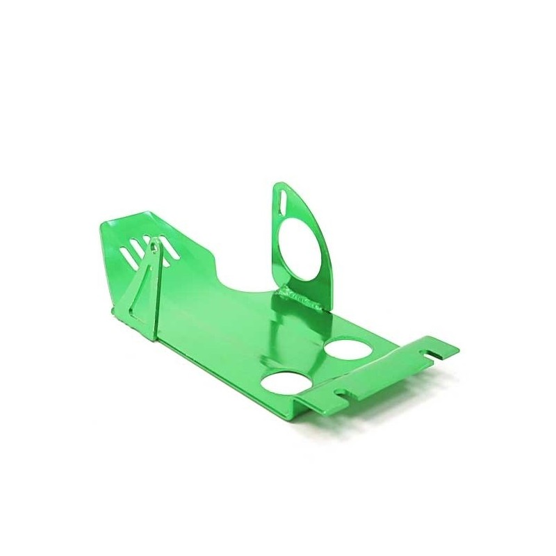 Engine protection plate for engine with E-starter - Green